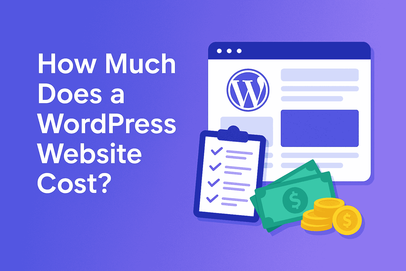 How Much Does a WordPress Website Cost